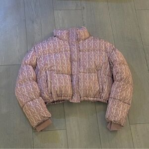 Cropped puffer jacket